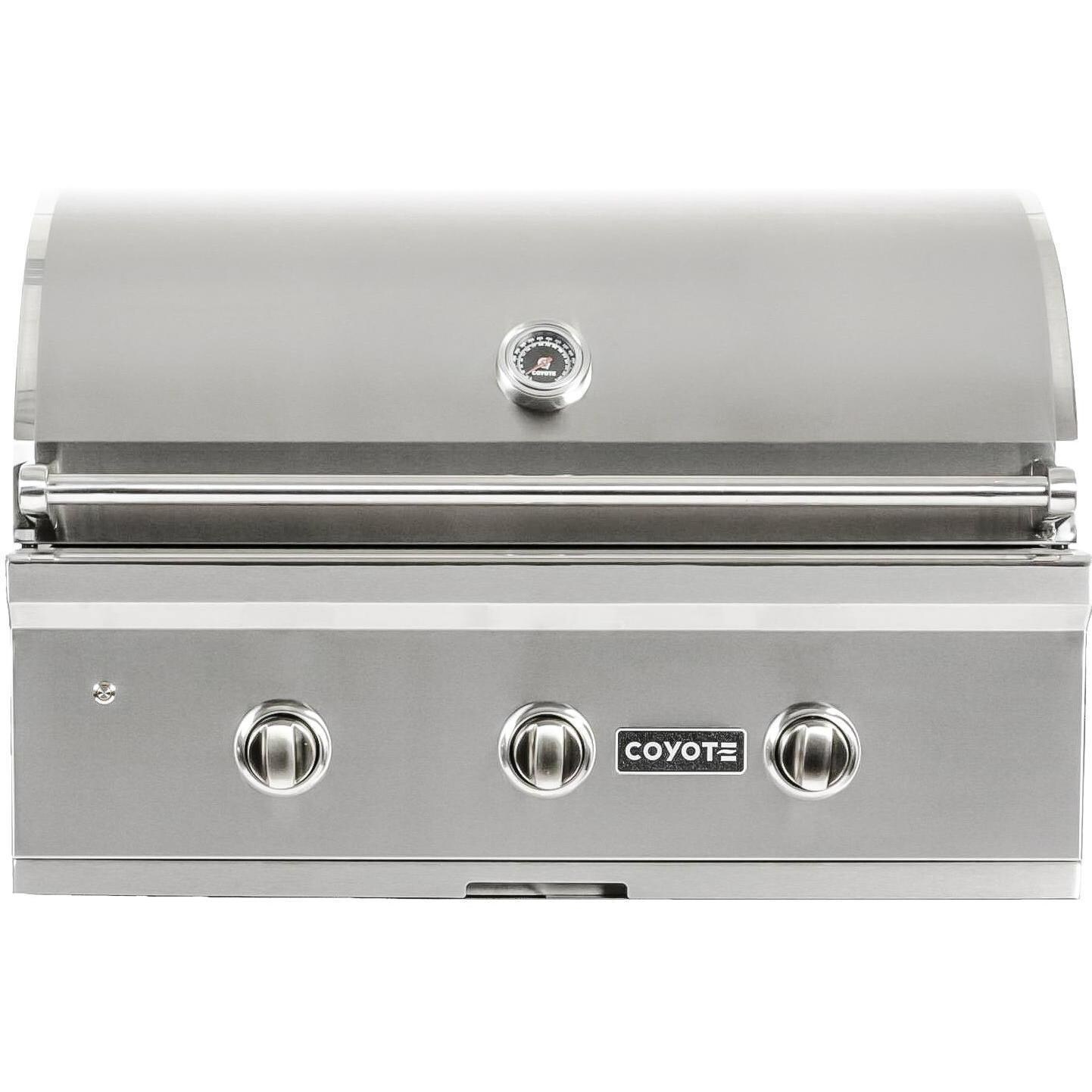 Coyote C-Series 34-Inch 3-Burner Built-In Propane Gas Grill