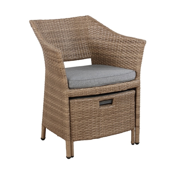 Kokoli AllWeather Wicker Conversation Set