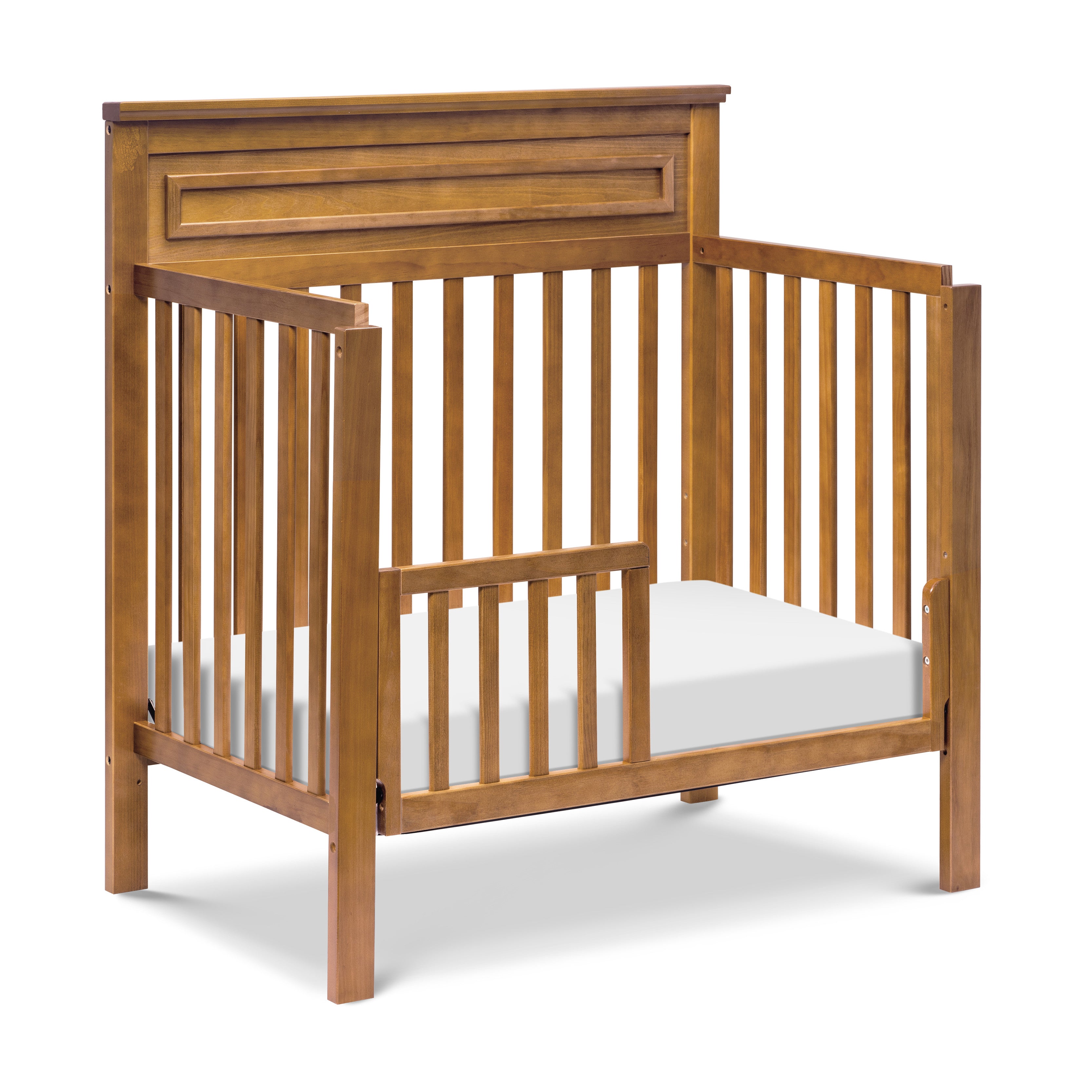 DaVinci Autumn 4-in-1 Mini Crib and Twin Bed, Chestnut