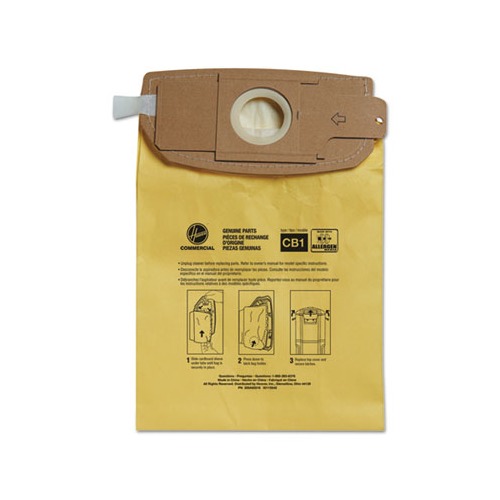 Hoover Commercial Disposable Vacuum Bags  HVRAH10273