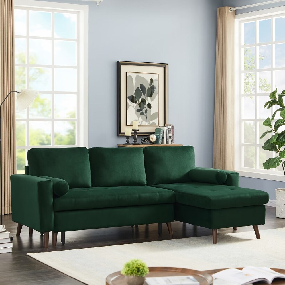 Sectional Storage Sofa Bed Corner sofa bed with Storage Chaise   88\