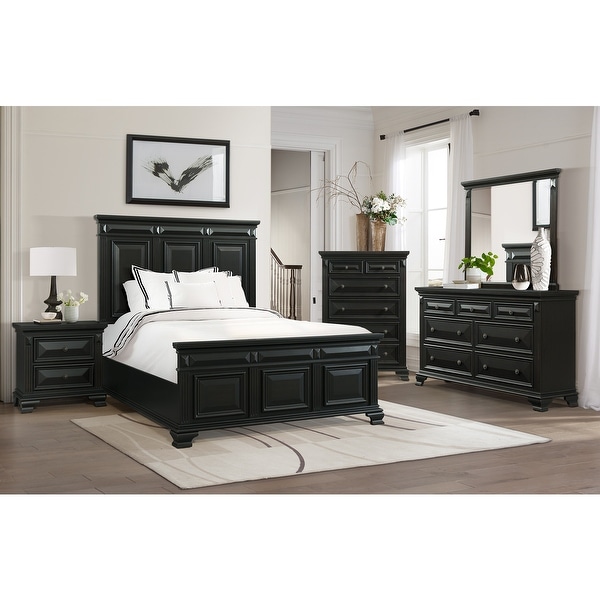 Picket House Furnishings Trent Queen Panel 5PC Bedroom Set - - 22106862