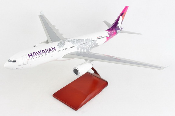 SKYMARKS Hawaiian A330 200 1/100 W/Wood Stand   Ge...