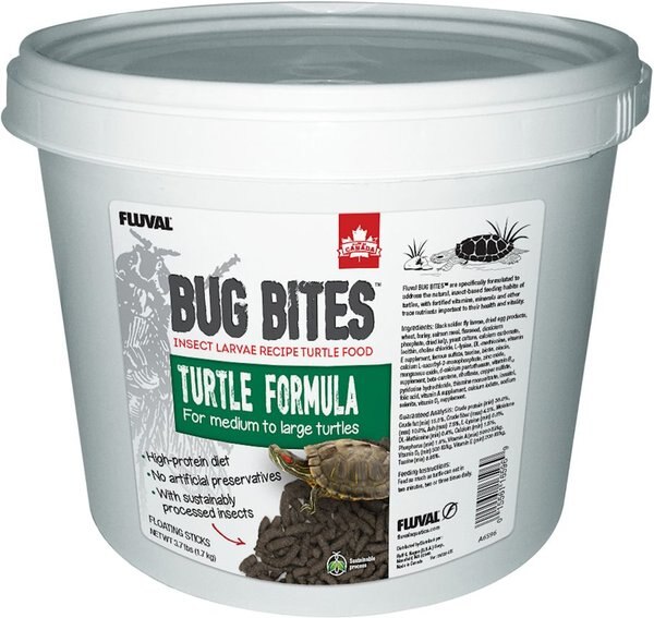 Fluval Fl Bug Bites Turtle Formula Reptile Food