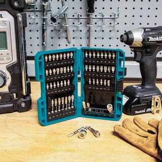 Makita IMPACT XPS Alloy Steel Impact Rated Screwdriver Drill Bit Set (60-Piece) E-01644