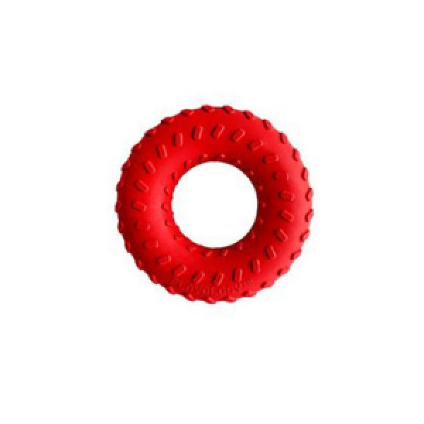 Playology Dual Layering Ring Dog Toy Beef