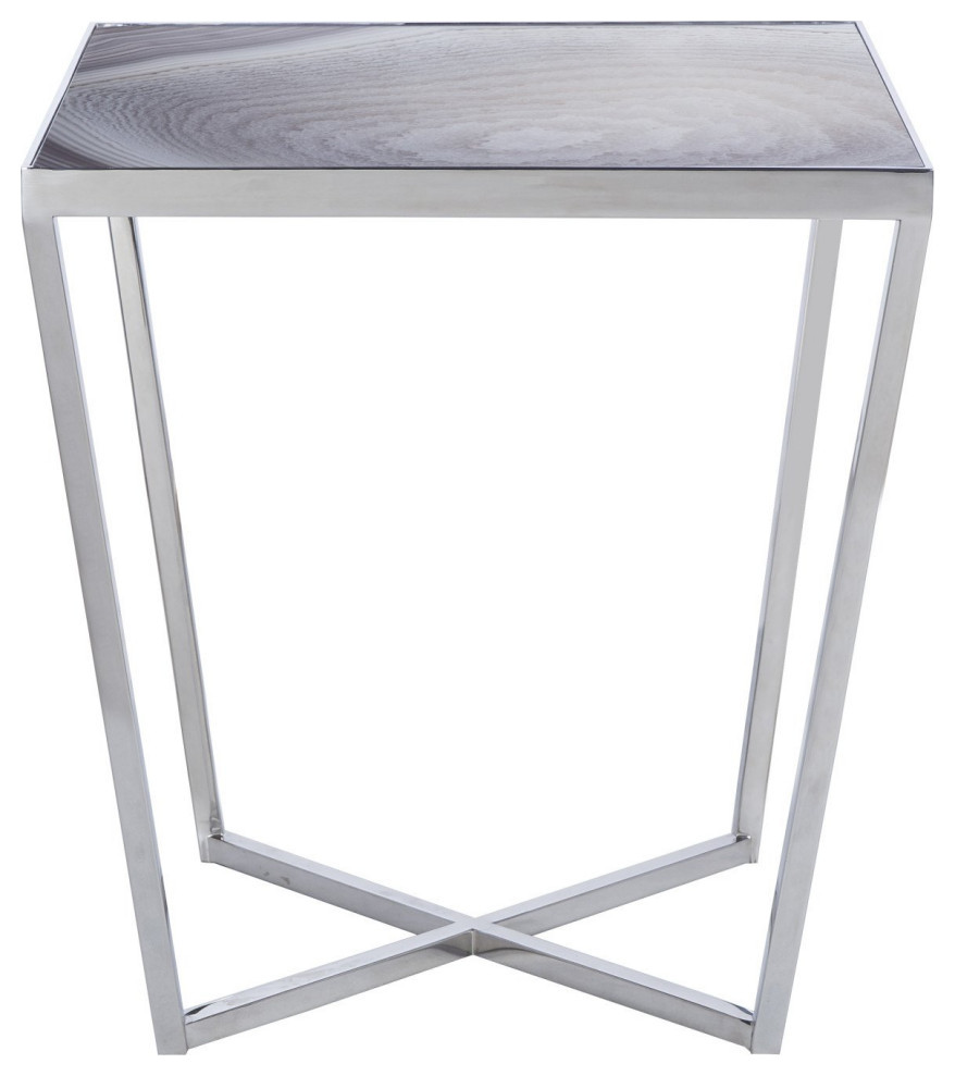 Tryna Side Table   Contemporary   Side Tables And End Tables   by AED Luxury Home Decor  Houzz