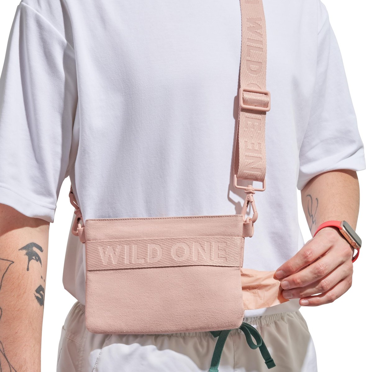 Wild One Cotton Dog Treat Pouch