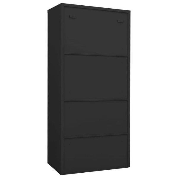 Wardrobe Anthracite 31.5