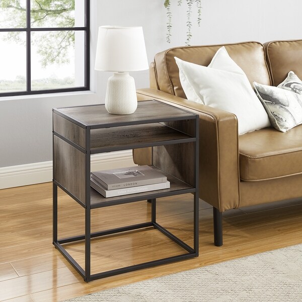 Middlebrook Designs Geller Open-shelf Side Table