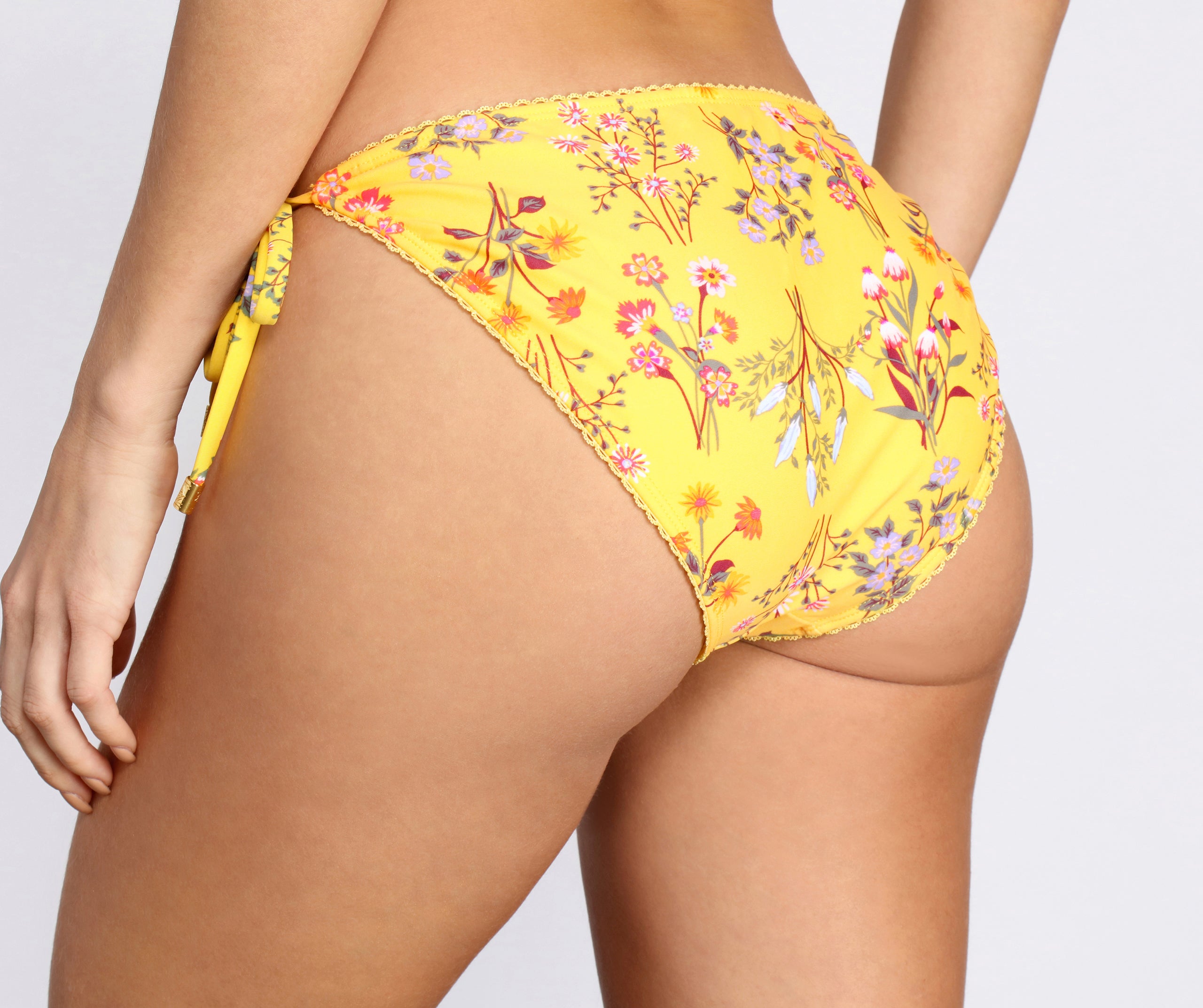 Floral Paradise Swim Bottom