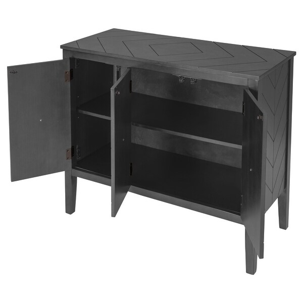 Accent Storage Cabinet with Adjustable Shelf