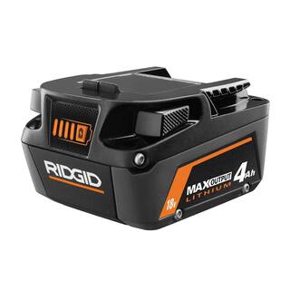 RIDGID 18V Lithium-Ion MAX Output 4.0 Ah Battery (2-Pack) AC840040P