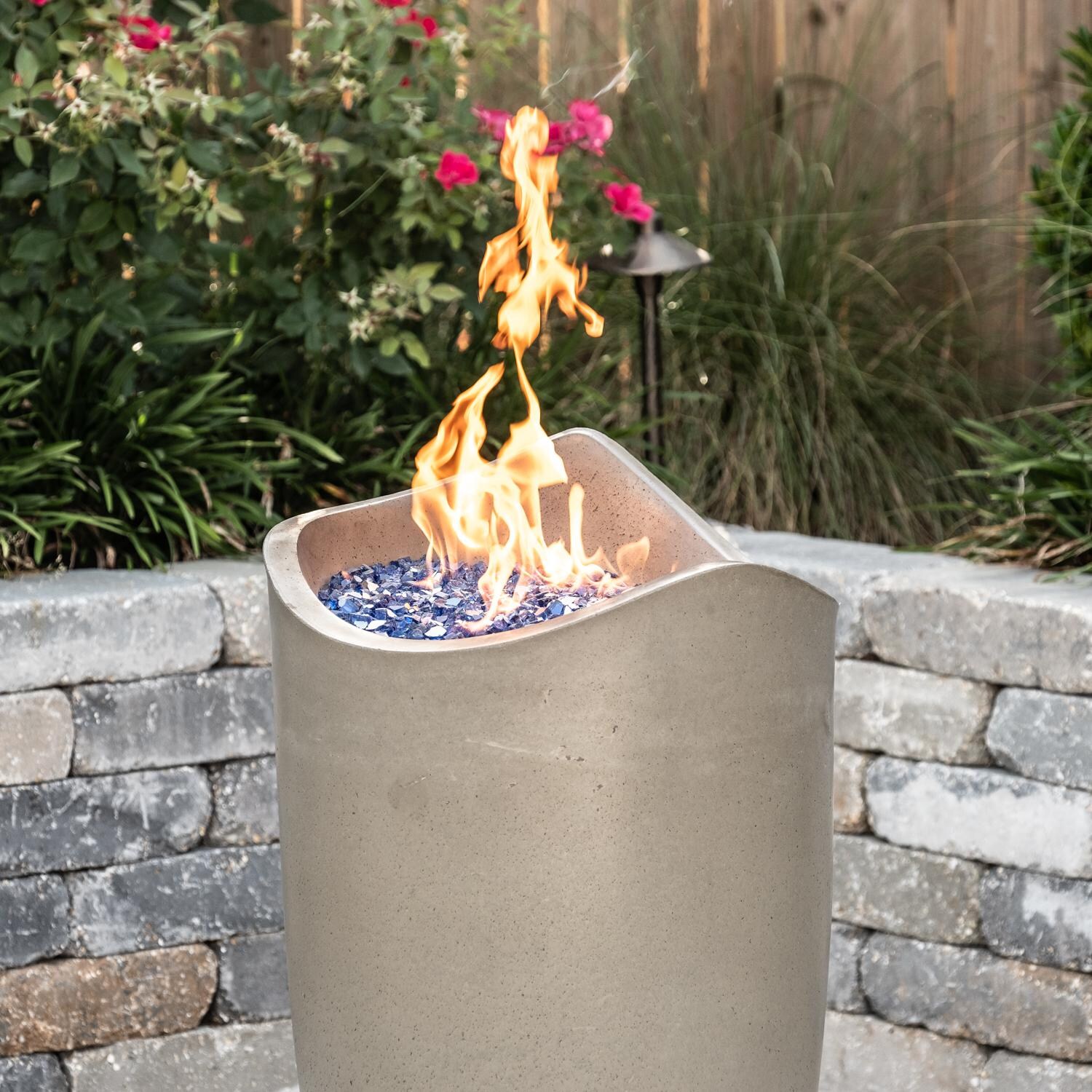 American Fyre Designs Wave 20-Inch Propane Gas Fire Urn