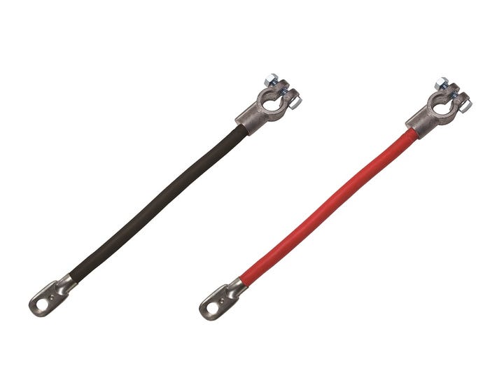 Uriah Products Red Top Post Battery Cable 2 AWG， 48