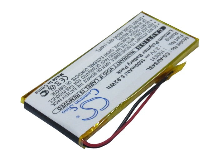 Archos 43 Vision 43 Vision EU 43 Vision US Replacement Battery BatteryClerkcom Media Player