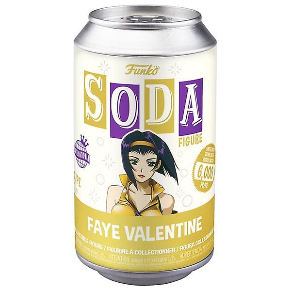 Funko pop! vinyl soda: cowboy bebop faye valentine with possible chase figure