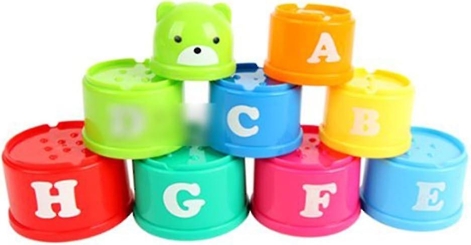 Stacking Cups Educational Toys For Baby Toddler， Measure Up (random Color)