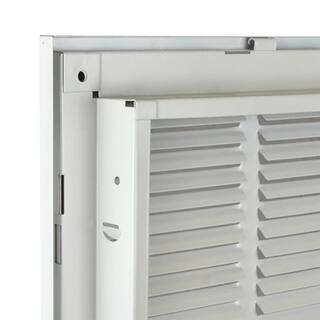 Venti Air 14 in. Wide x 25 in. High Return Air Filter Grille of Steel in White HFG1425