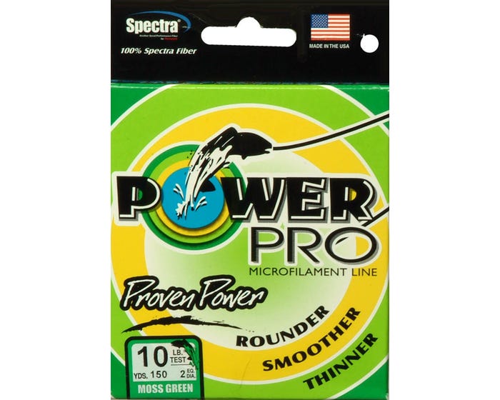 Power Pro 10 lb Test Braided Fishing Line 150 yards - 21100100150E