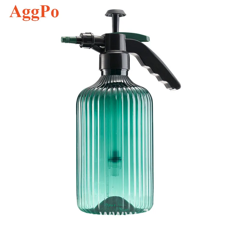 Transparent watering flower watering can plastic 2L pressure sprayer garden air pressure watering can two modes