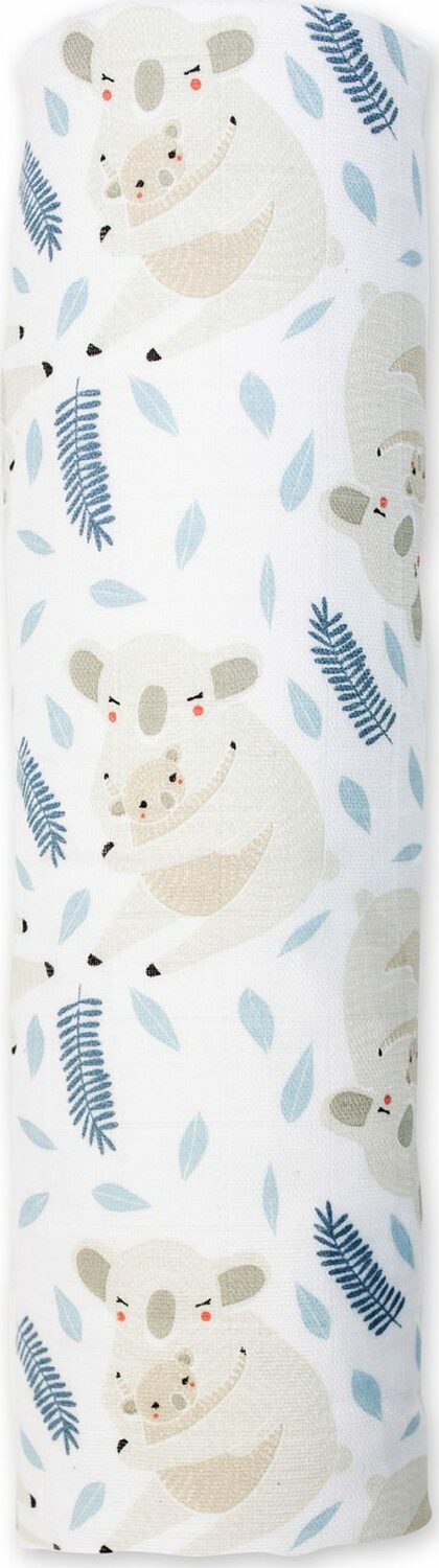 Lulujo Cotton Muslin Blanket - Koala