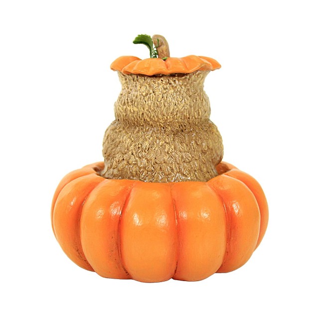 Bethany Lowe Mr Grumps One Halloween Figurine 5 25 Inches Halloween Owl Pumpkin Td2211 Resin Orange