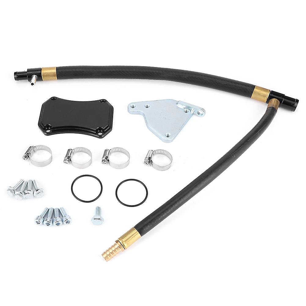 Egr Valve Cooler Delete Kit Fit For Gmc Duramax 2011-2015 6.6l Lml Diessl