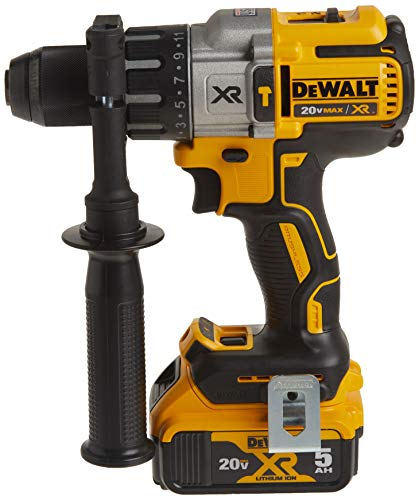 DEWALT 20V MAX XR Hammer Drill Kit， Brushless， 3-Speed (DCD996P2)