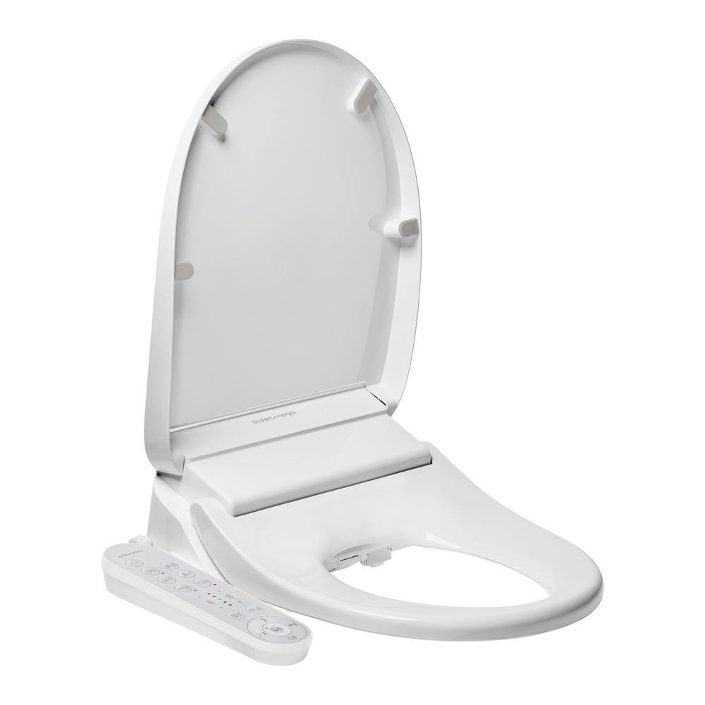 Coway Bidetmega 200 Electric Bidet Seat for Round Toilets in White Bidetmega200r