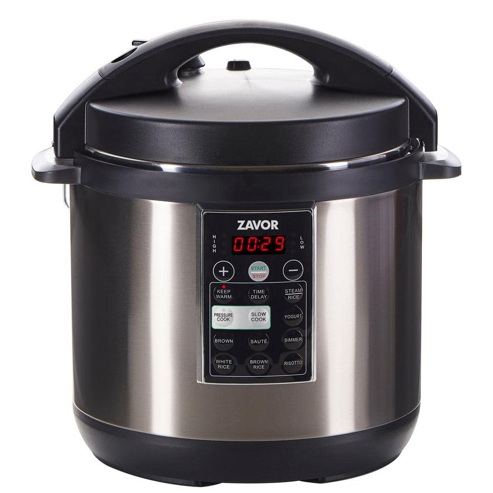 Zavor LUX 6 Qt. Stainless Steel Electric Pressure Cooker with Stainless Steel Cooking Pot ZSELX02