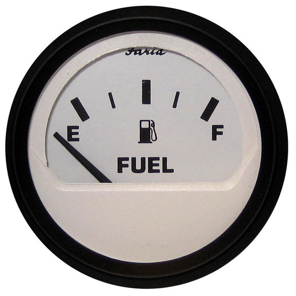 Faria 12901 Euro Fuel Level Gauge (E 1/2 F)   2  ...