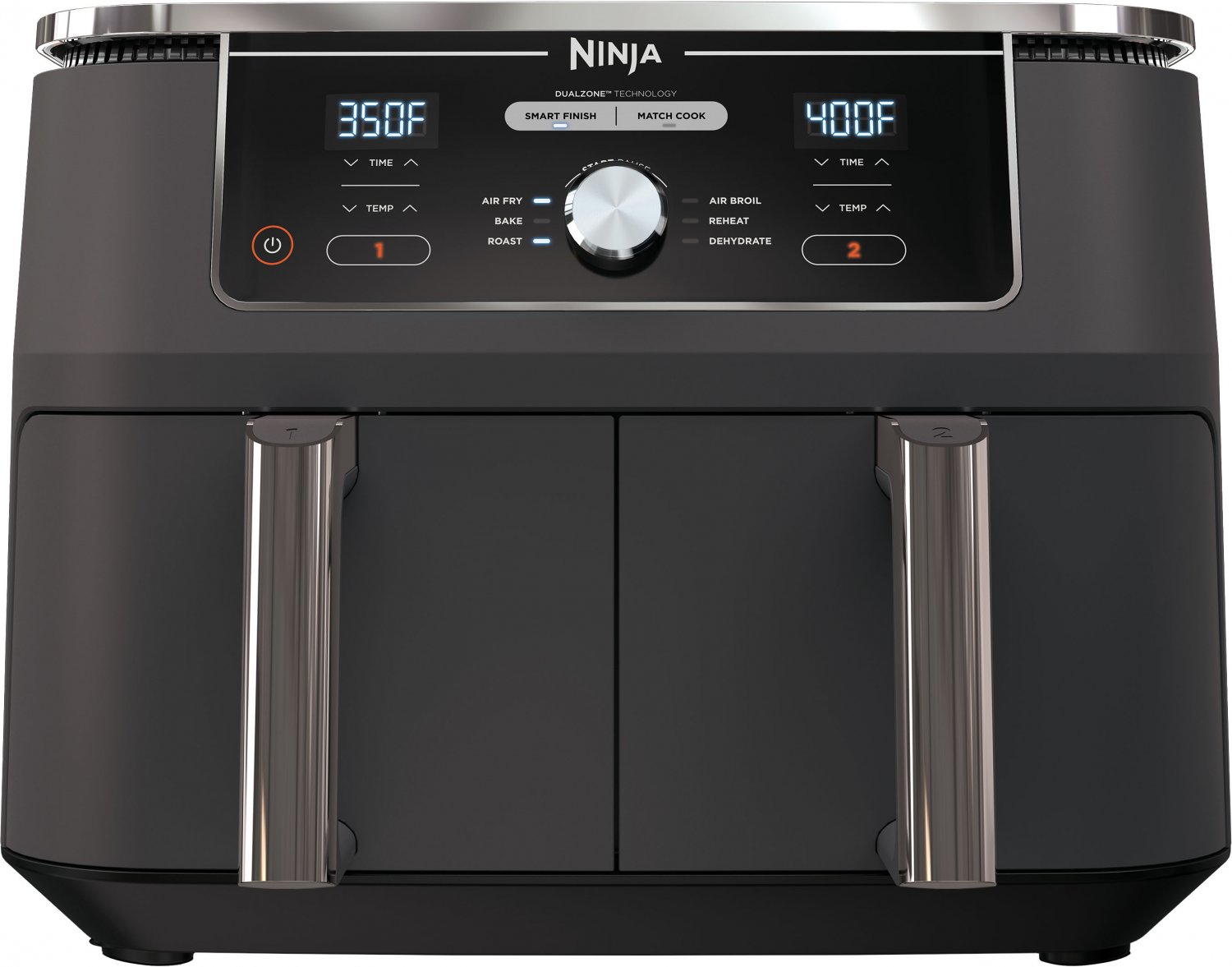 Ninja Foodi 6-in-1 10-qt XL 2-Basket Air Fryer with DualZone Technology