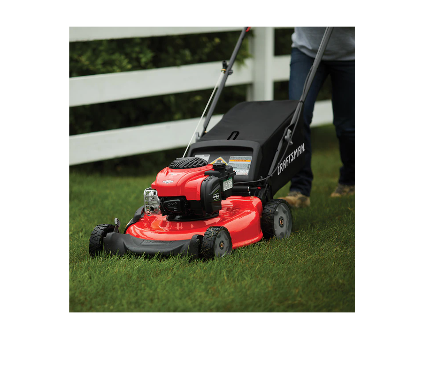 CRAFTSMAN CMXGMAM1125499 M110 140-cc 21-in Push Gas Lawn Mower with Briggs and Stratton Engine