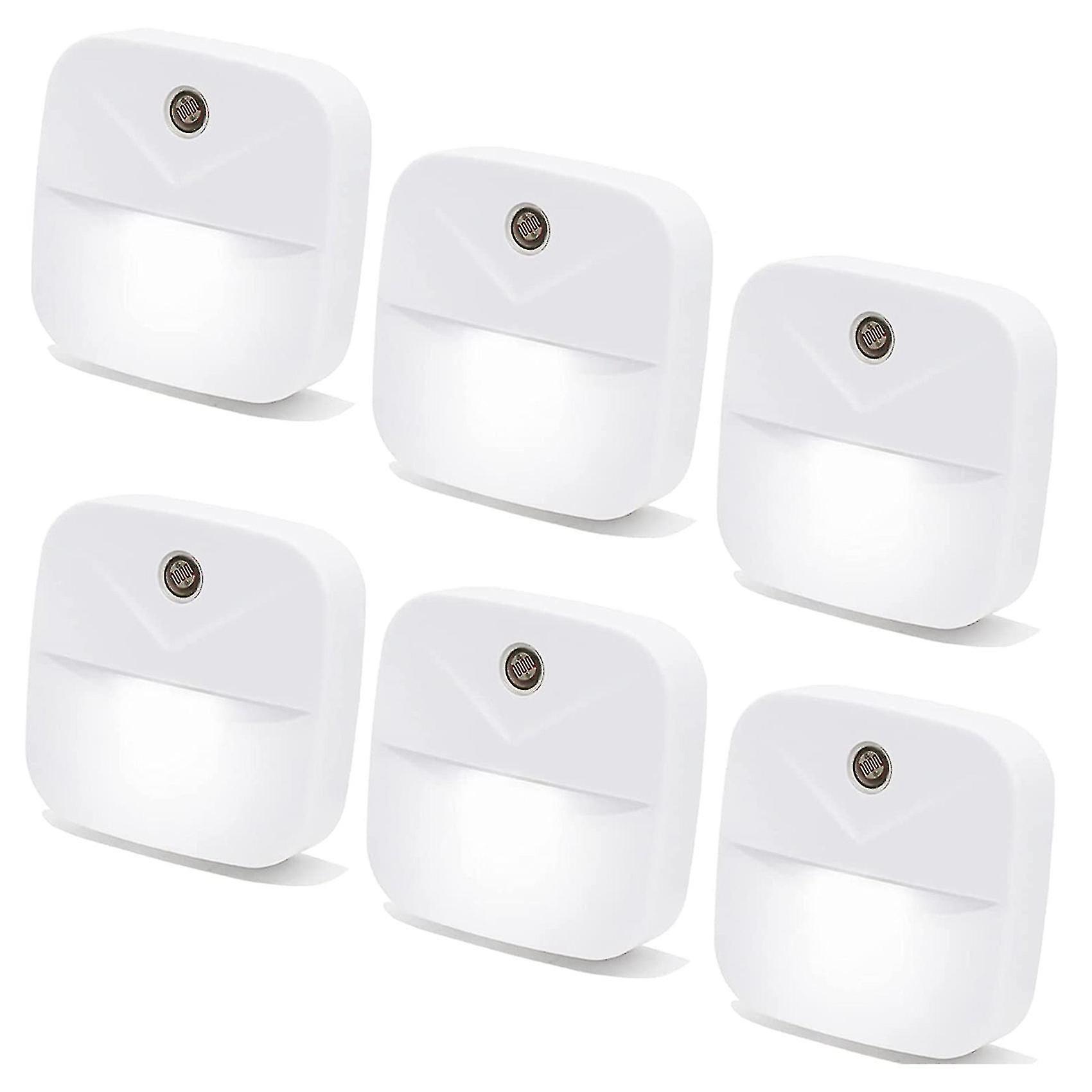 Compatible With6 Pack Led Night Light Plug In， Smart Nightlights With Dusk Eu Plug