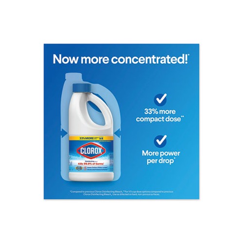 Clorox Regular Bleach with CloroMax Technology  CLO32260