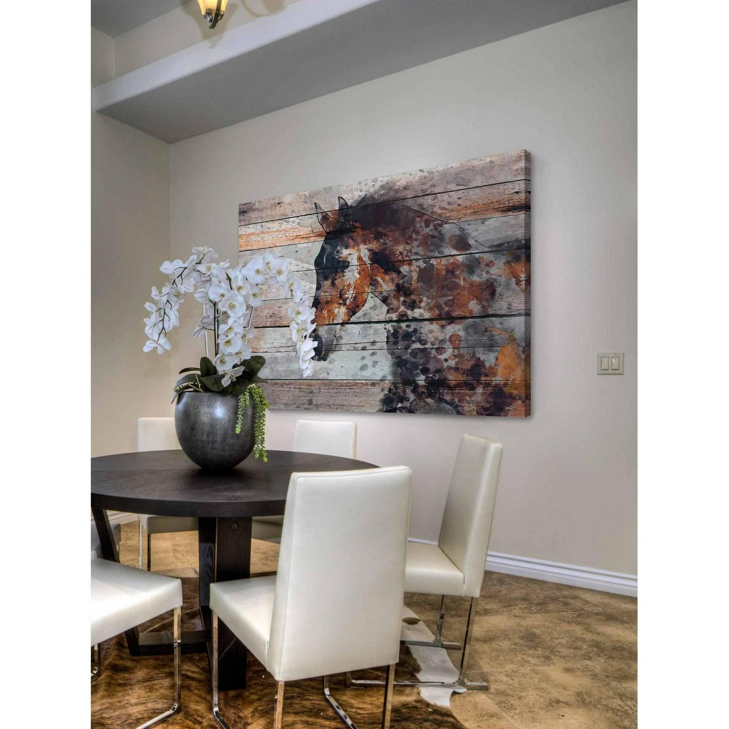 Marmont Hill  Fire Horse  by Irena Orlov Painting Print on Wrapped Canvas  Crowdfused