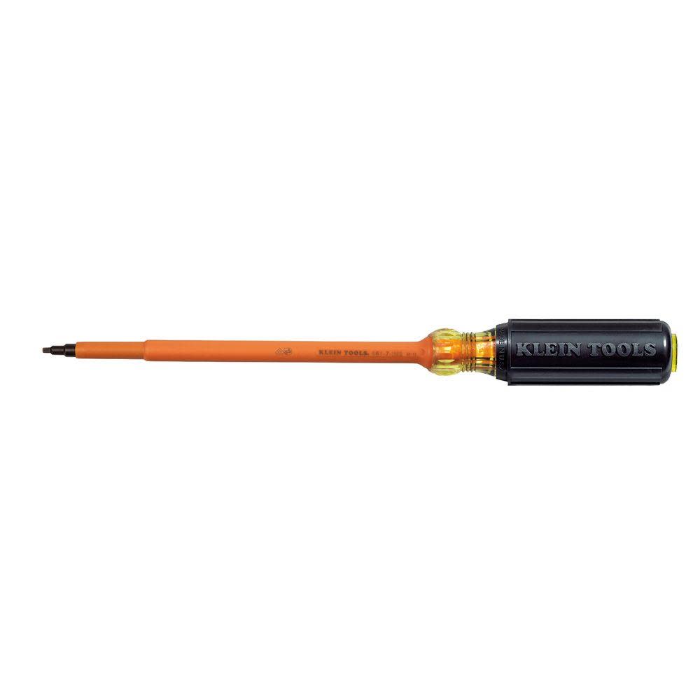 Klein Tools Screwdriver Insul #1 Square 7 L 6617INS from Klein Tools