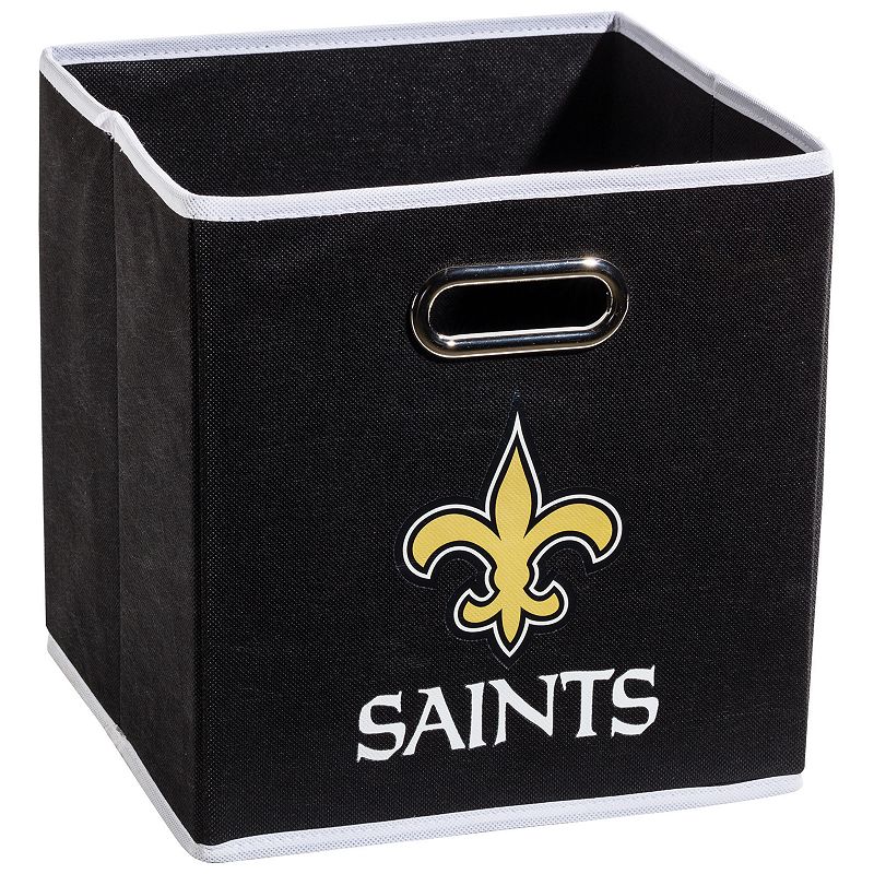 Franklin Sports New Orleans Saints Collapsible Storage Bin