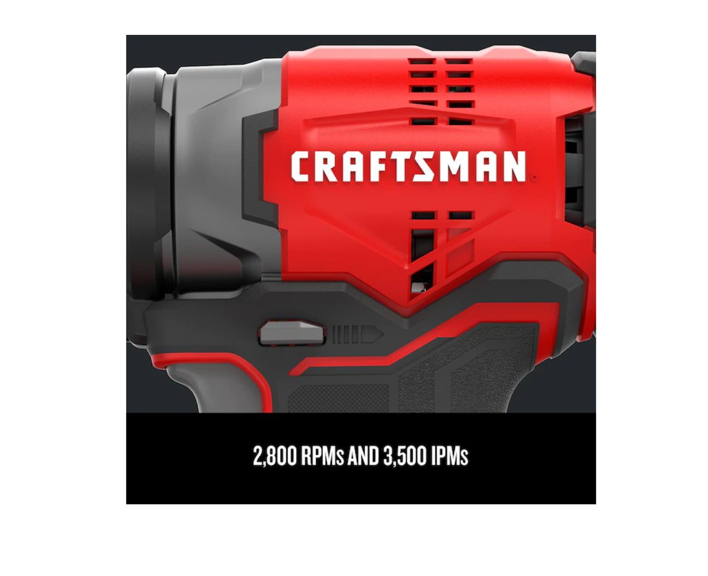 CRAFTSMAN CMCF810C1 V20 20-volt Max Variable Speed Brushless Cordless Impact Driver (1-Battery Included)