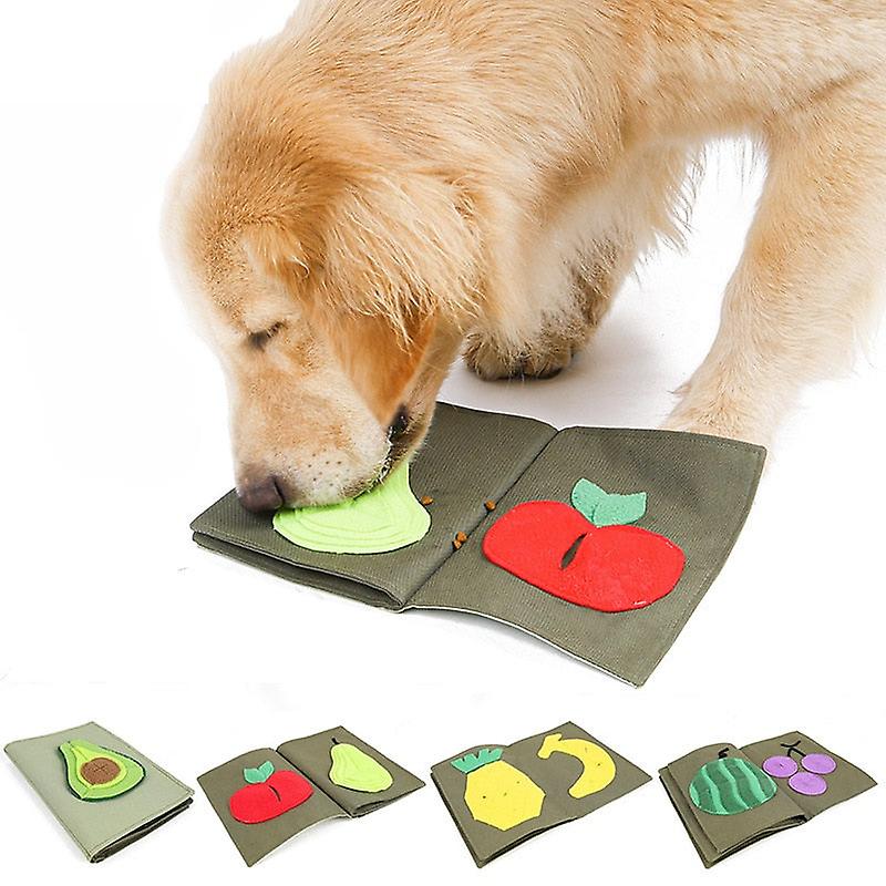 Interactive foraging sniff toy mat