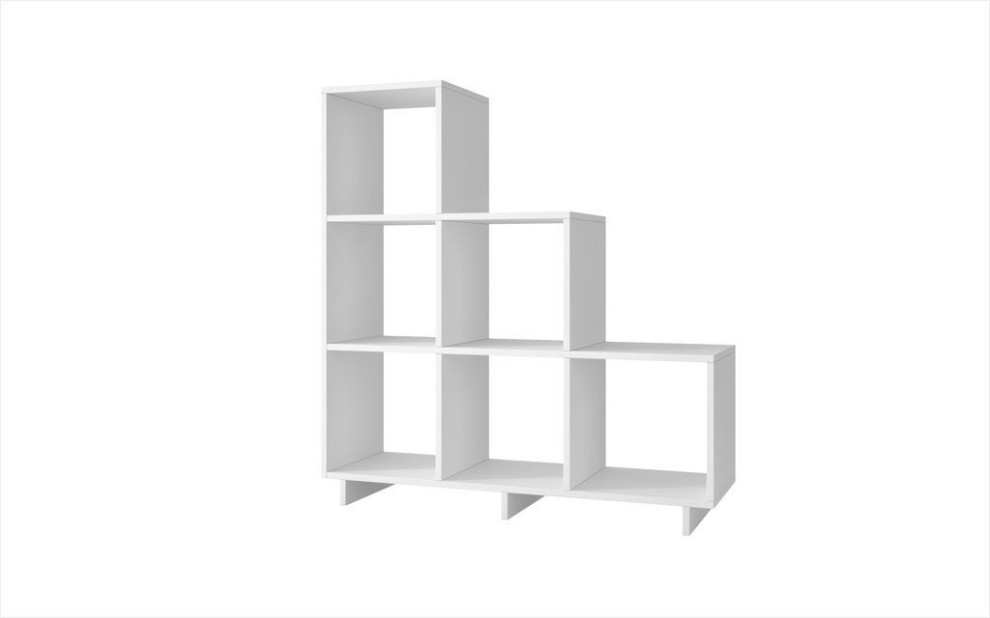 Cascavel Stair Cubbies 26AMC6   Transitional   Bookcases   by Morning Design Group  Inc  Houzz