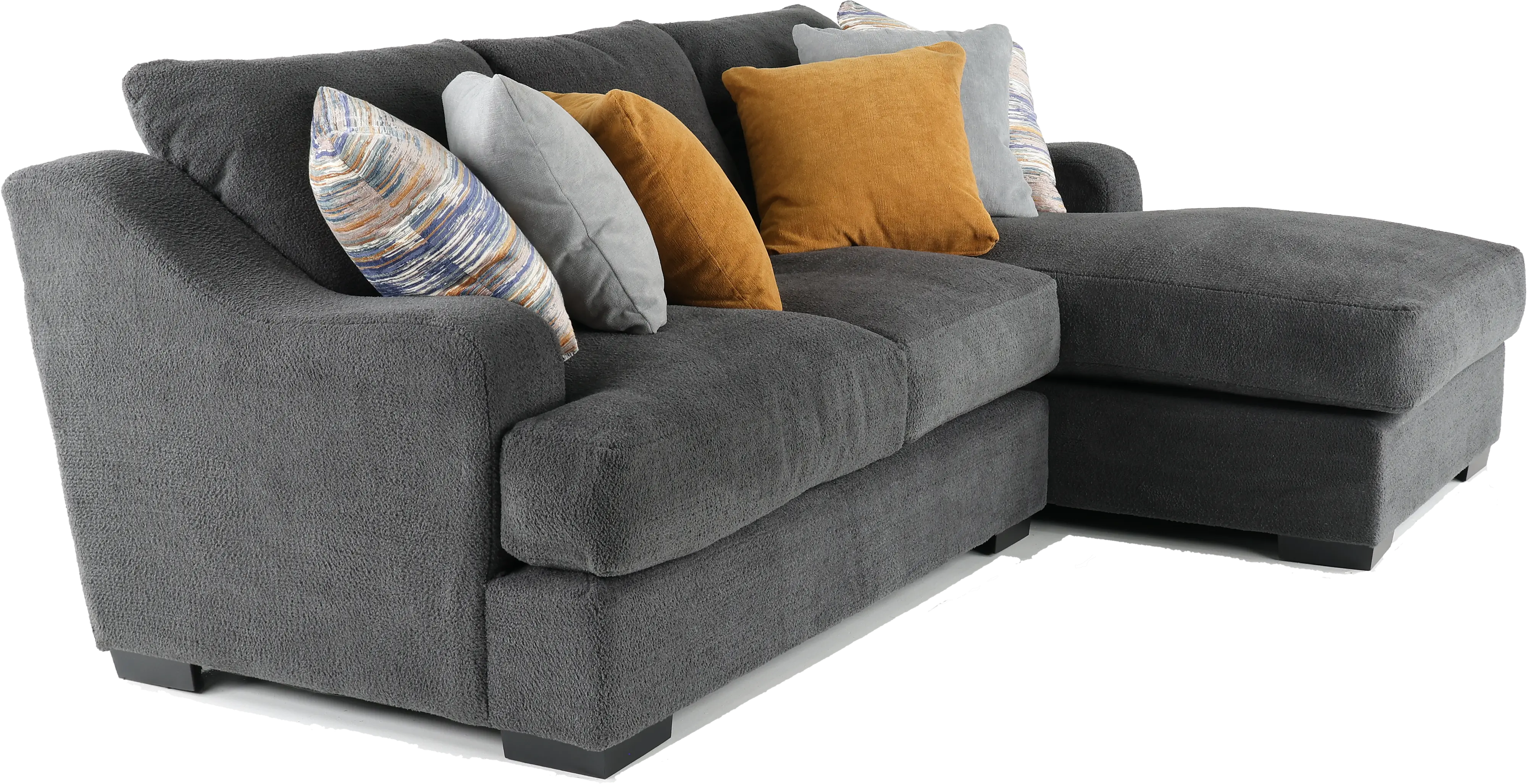 Challenger Gray 2 Piece Sectional