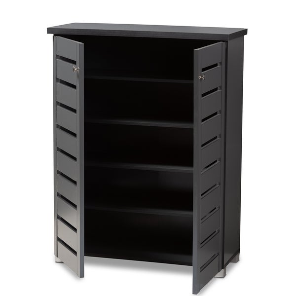 Contemporary Shoe Storage Cabinet - - 26396247