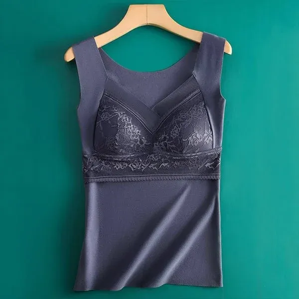 🔥BIG SALE - 47% OFF🔥🔥Built-in Bra Thermal Underwear