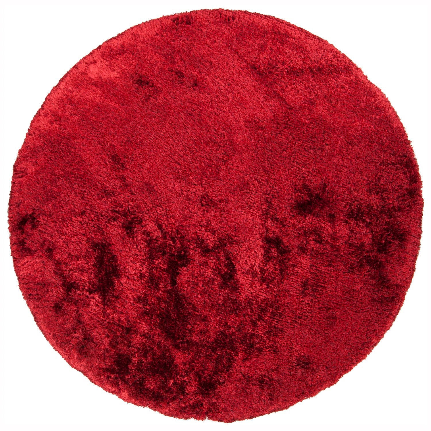 Giulia Red Hand Woven Shag Rug