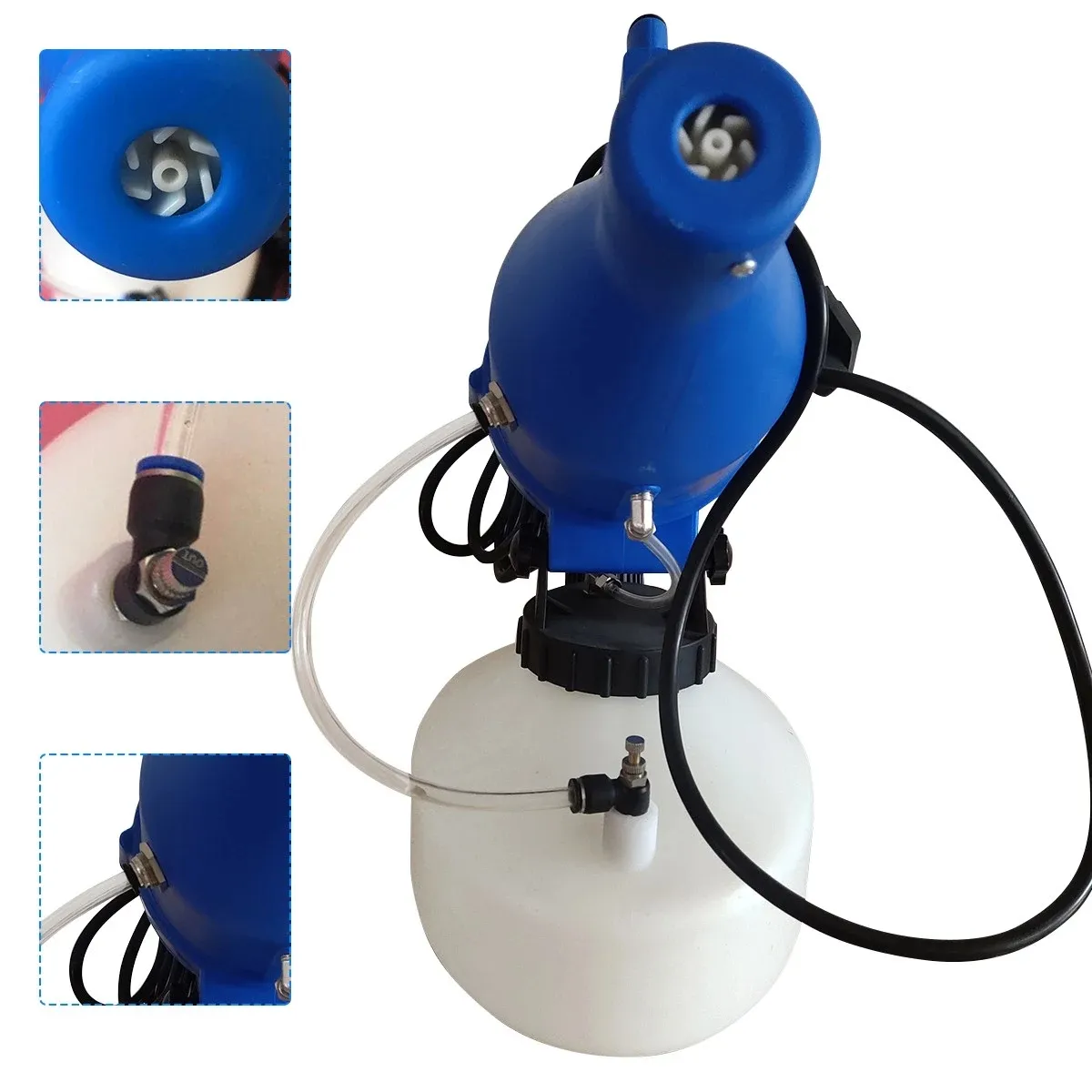 Electric ULV Fogger Portable Ultra Low Volume Atomizer Sprayer Fine Mist Blower Pesticide Nebulizer 4.5L