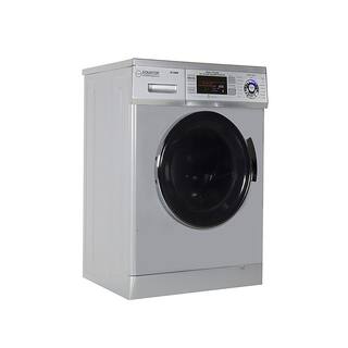 Equator 1.57 cu. ft. 110-Volt Compact All-in-One Washer and Dryer Combo Version 2 Pro in Silver EZ4400 N S