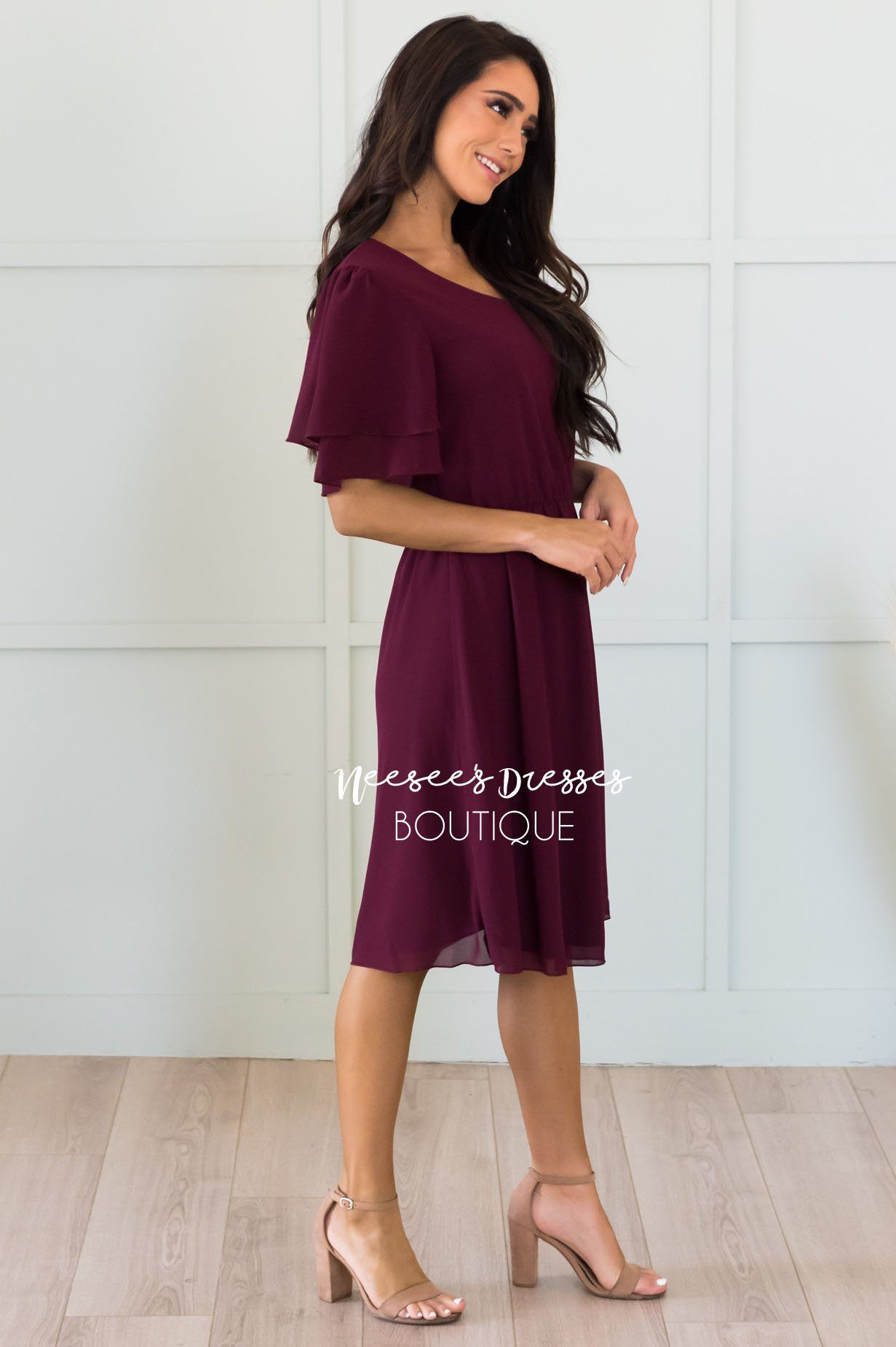 The Claire Chiffon Dress