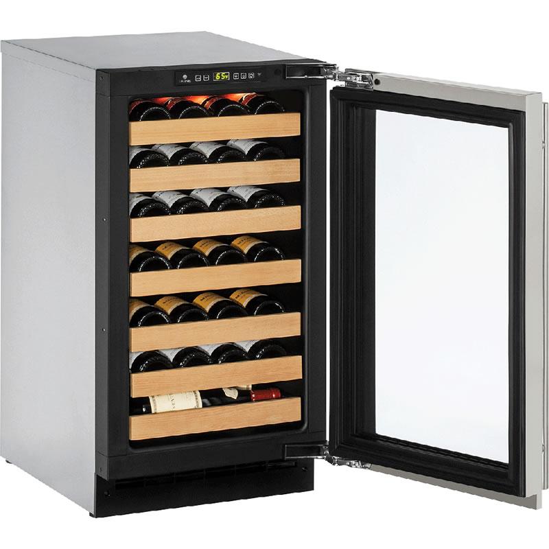 U-Line 3.6 cu. ft. 31-bottle Freestanding Wine Cooler U-2218WCS-00B